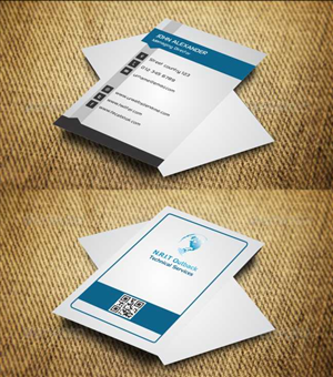 Business Card Design by AwsomeD for this project | Design: #4364156