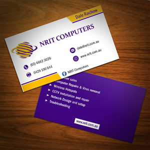Business Card Design by Abikasirajan for this project | Design: #4414129