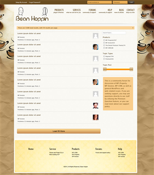 Coffee - Forum Design | Diseño Web por Expert Designer
