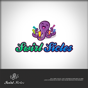 Swirl Sicles | Logo-Design von mvillamin