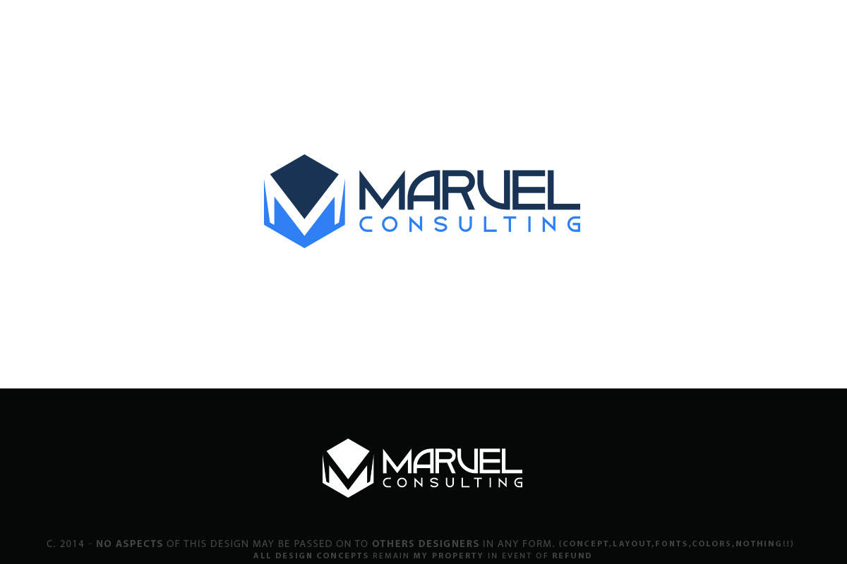 Logo Design by Senseless for Marvel Consulting | Design #4501716