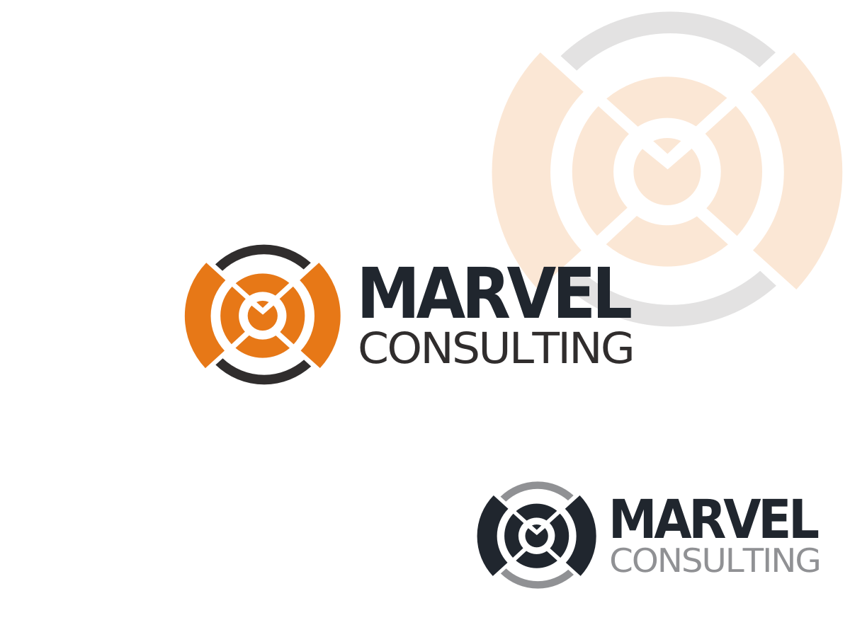Logo Design by Blueberry for Marvel Consulting | Design #4517039