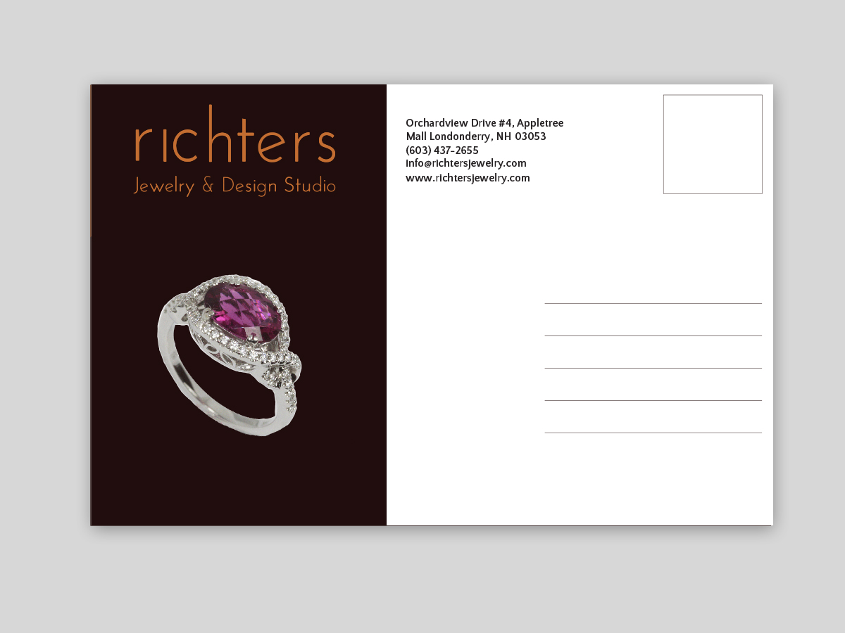 Postkarten-Design von LR Design für dieses Projekt | Design #4369970