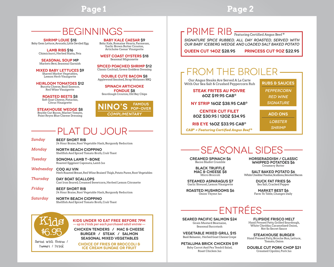 Menu Design by Ekanite for this project | Design #4378017