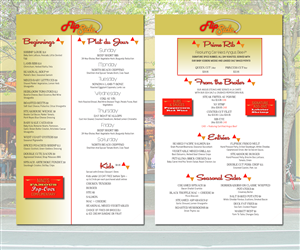 Menu Design by iD_intelligentDesign for this project | Design #4373054