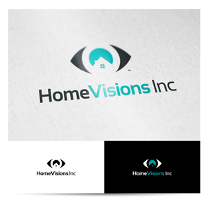 HomeVisions Inc | Logo Design by mk
