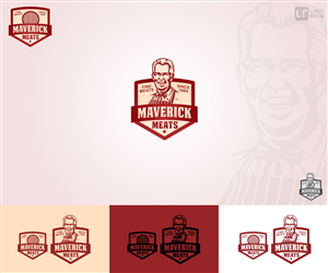 Maverick Meast   Fine meats since 1984 | Logo-Design von logorice