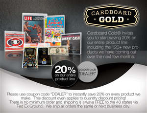 Postcard Design by alessandroevge for Cardboard+Gold%2C+Inc. | Design: #4369587
