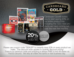 Postcard Design by alessandroevge for Cardboard+Gold%2C+Inc. | Design: #4378366