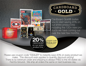 Postcard Design by alessandroevge for Cardboard+Gold%2C+Inc. | Design: #4378793