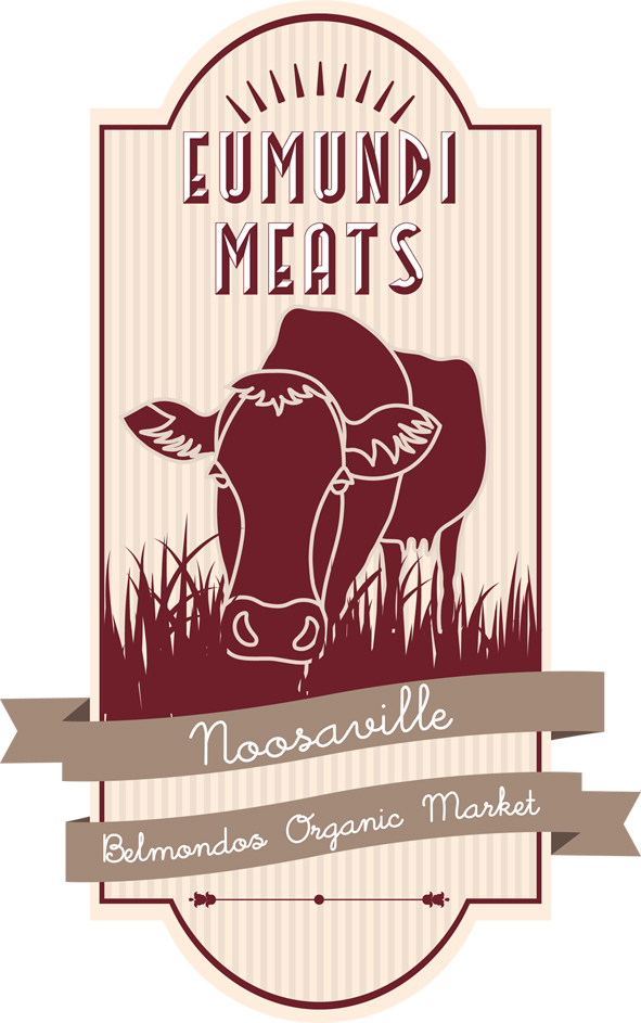 Logo Design by The Grey Pig studio for Eumundi Meats | Design #4548113
