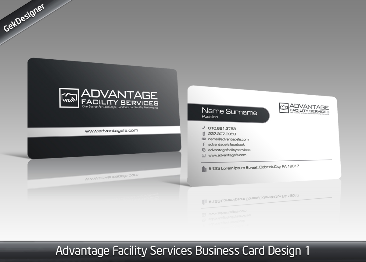Business Card Design by gekgrfx for this project | Design #1262275