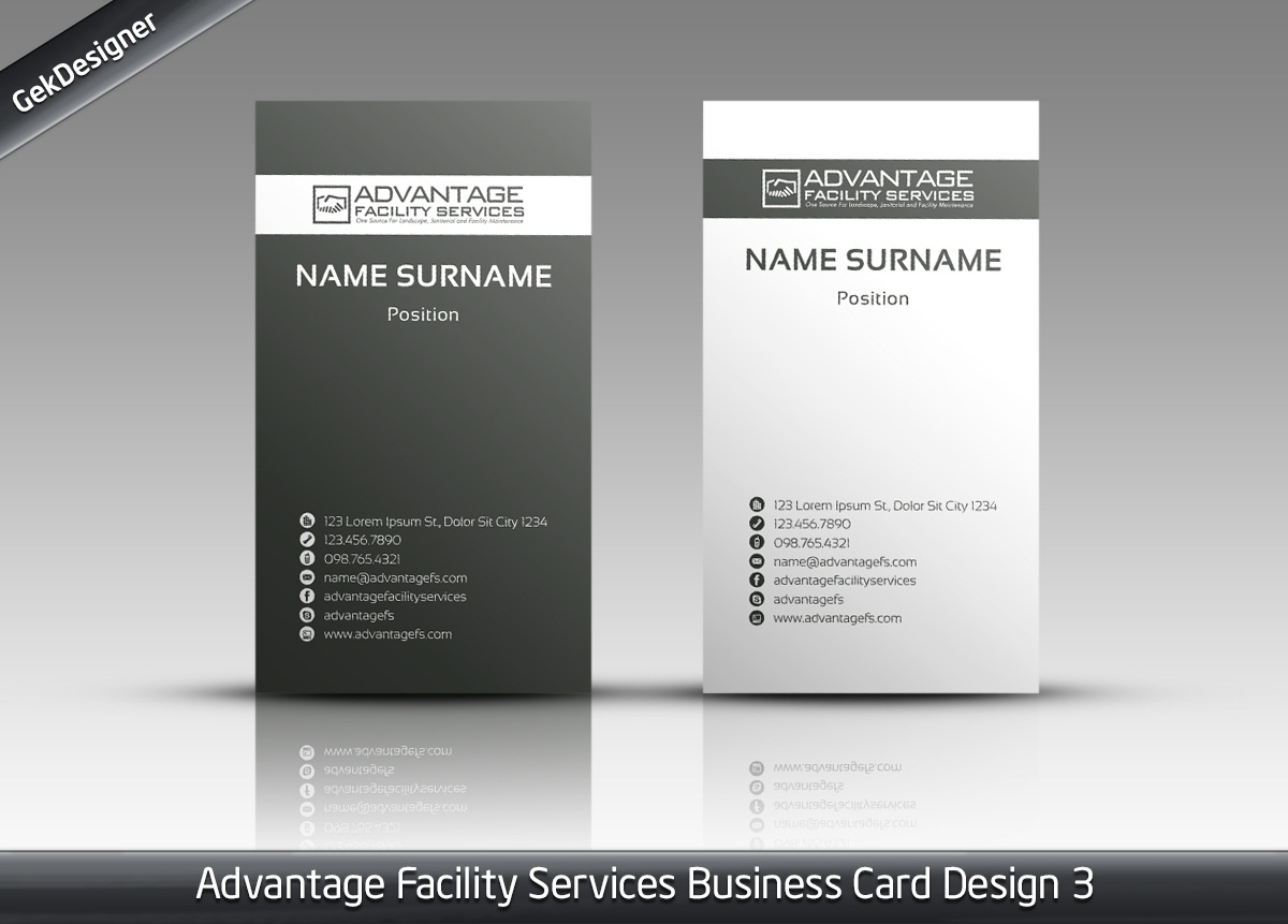 Business Card Design by gekgrfx for this project | Design #1262280
