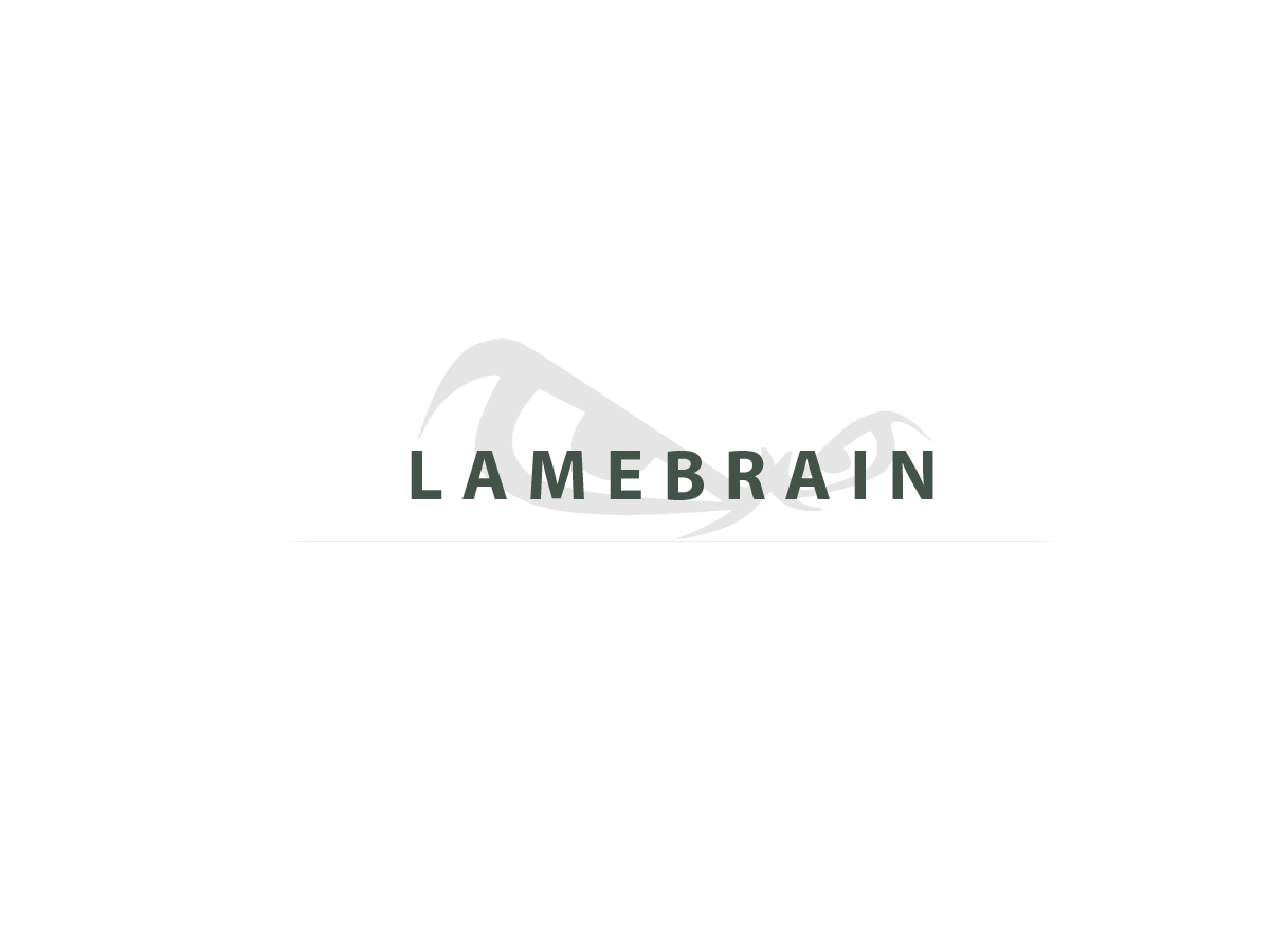 Logo Design by MT Design for LAMEBRAIN | Design #1254564