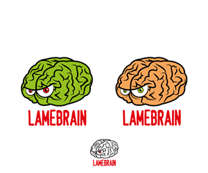Diseño de Logo por Sofia Pereira para LAMEBRAIN | Diseño: #1251903