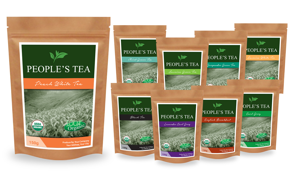 Label Design by quinncy69 for People''s Tea | Design #4375416