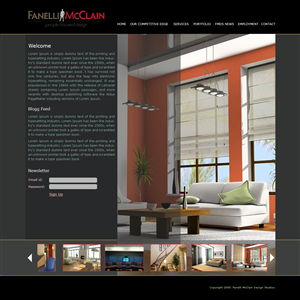 Web Design by Rohit Gangully for this project | Design: #192786