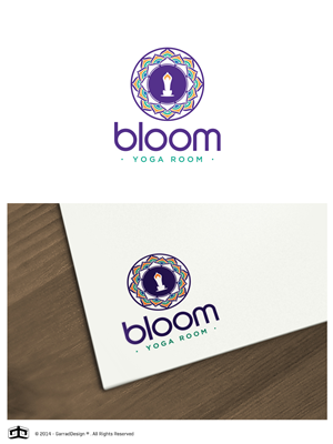 Logo Design by garrad for Bloom Yoga | Design: #4511927
