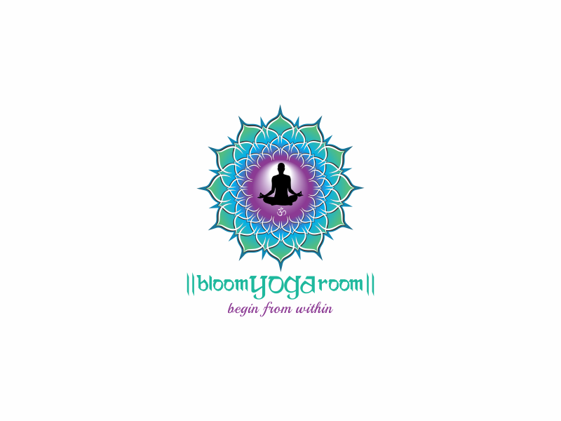 Logo Design by Ample Designs for Bloom Yoga | Design #4441531