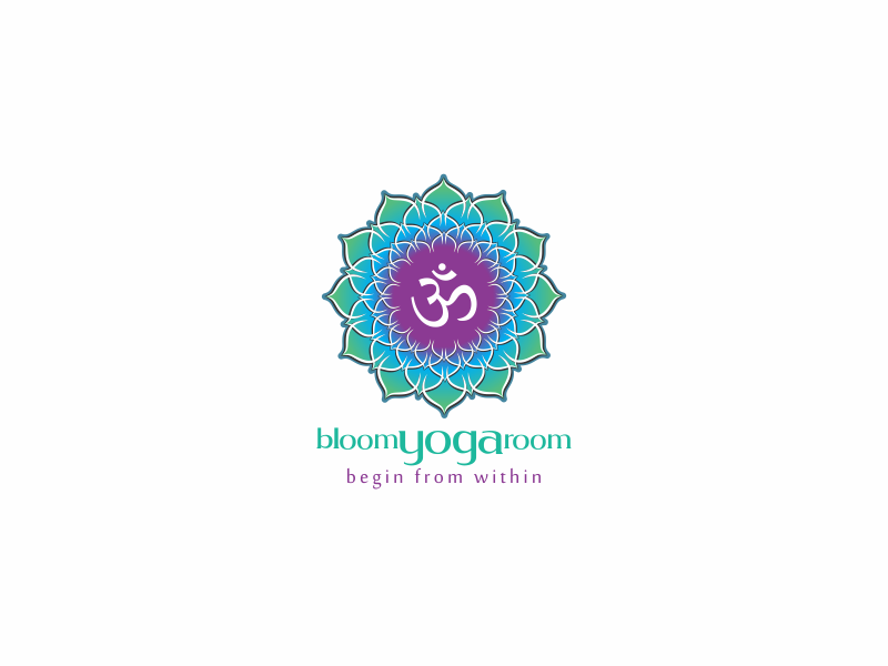Logo Design by Ample Designs for Bloom Yoga | Design #4465002
