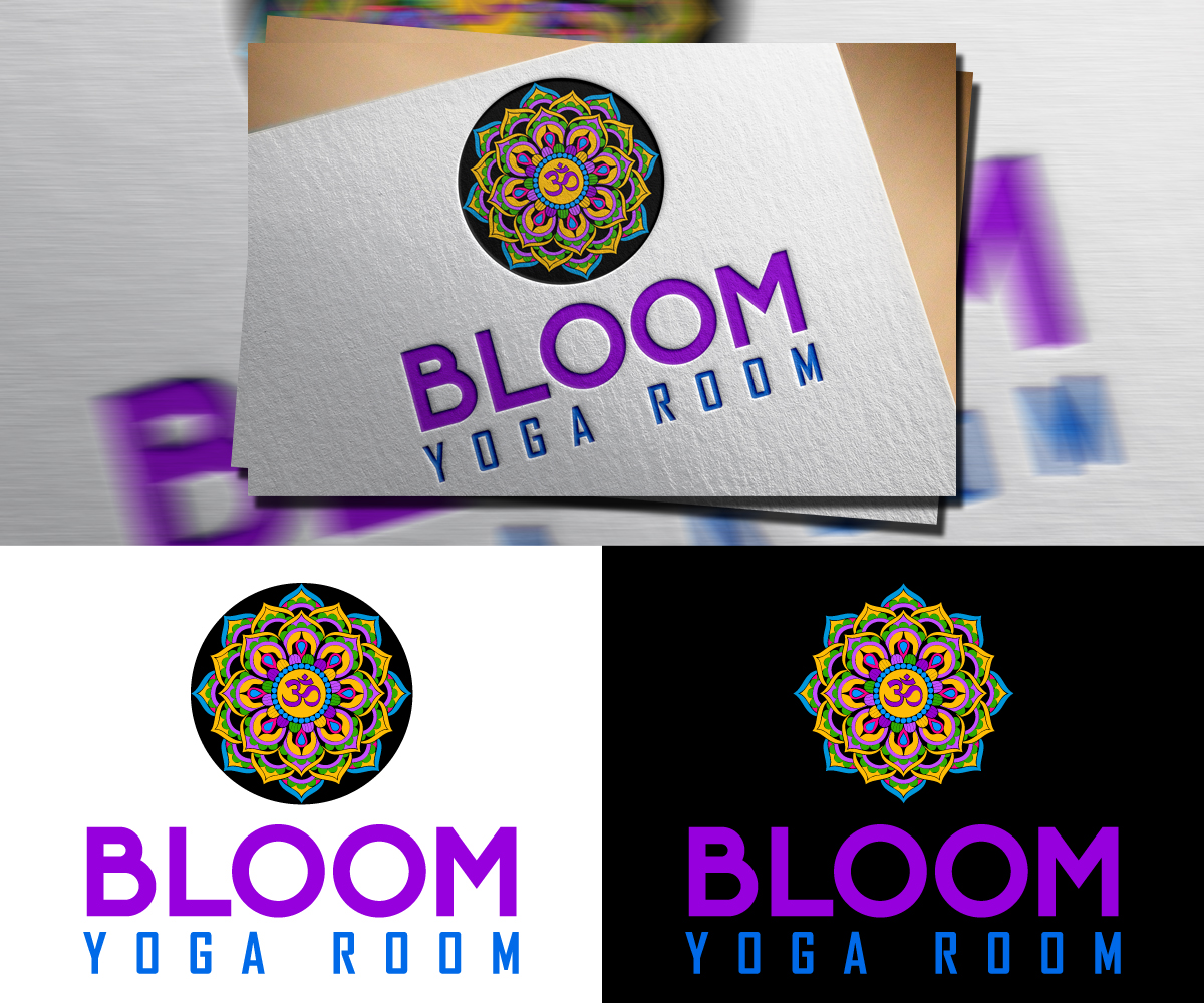 Logo Design by JuanDeLaCruz for Bloom Yoga | Design #4423403