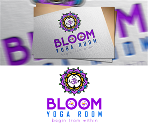 Logo Design by JuanDeLaCruz for Bloom Yoga | Design: #4445868
