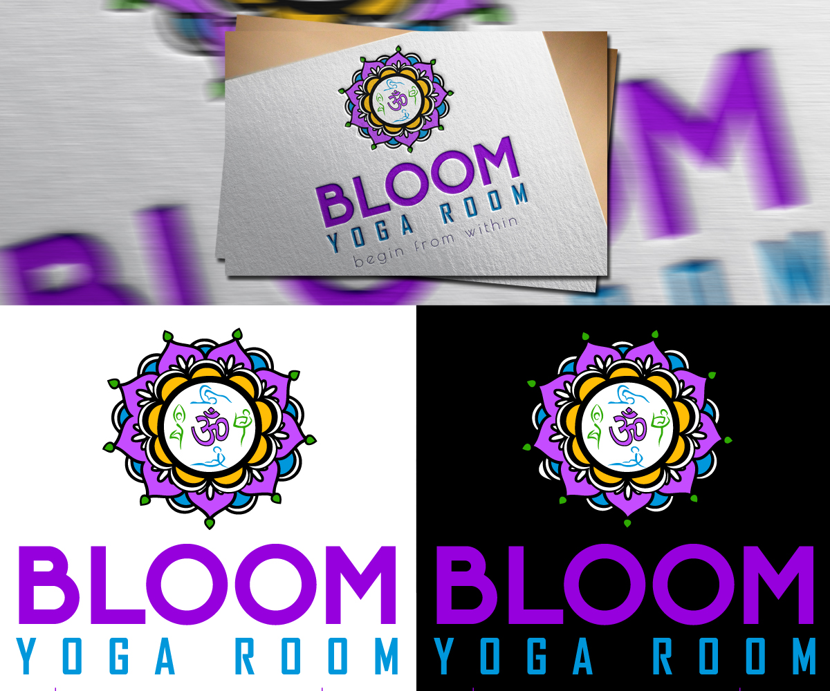 Logo Design by JuanDeLaCruz for Bloom Yoga | Design #4453101