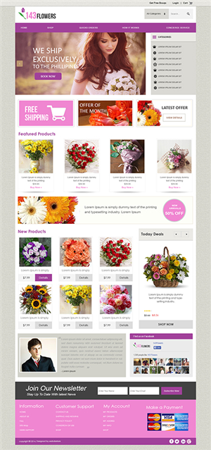 Wordpress Design by TheCodeWire