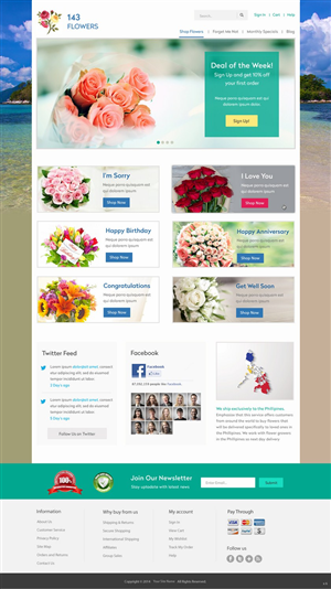 Wordpress Design by pb for this project | Design: #4588267