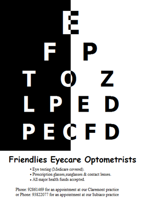 Flyer-Design von johnnyc90001 für Friendlies Eyecare | Design: #4469170