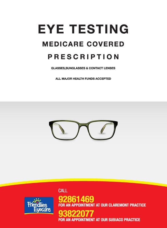 Flyer Design by Lee Xian for Friendlies Eyecare | Design #4466950