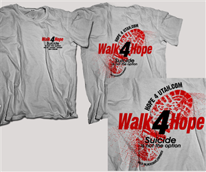 Walk 4 Hope T-shirt Design | T-Shirt-Design von TRHZ