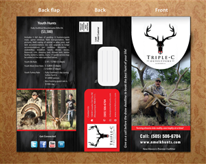 Brochure Design by Sbss for Triple C Outfitters | Design: #1253621