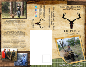Brochure Design by jmsgraphicdesign for Triple C Outfitters | Design: #1272998