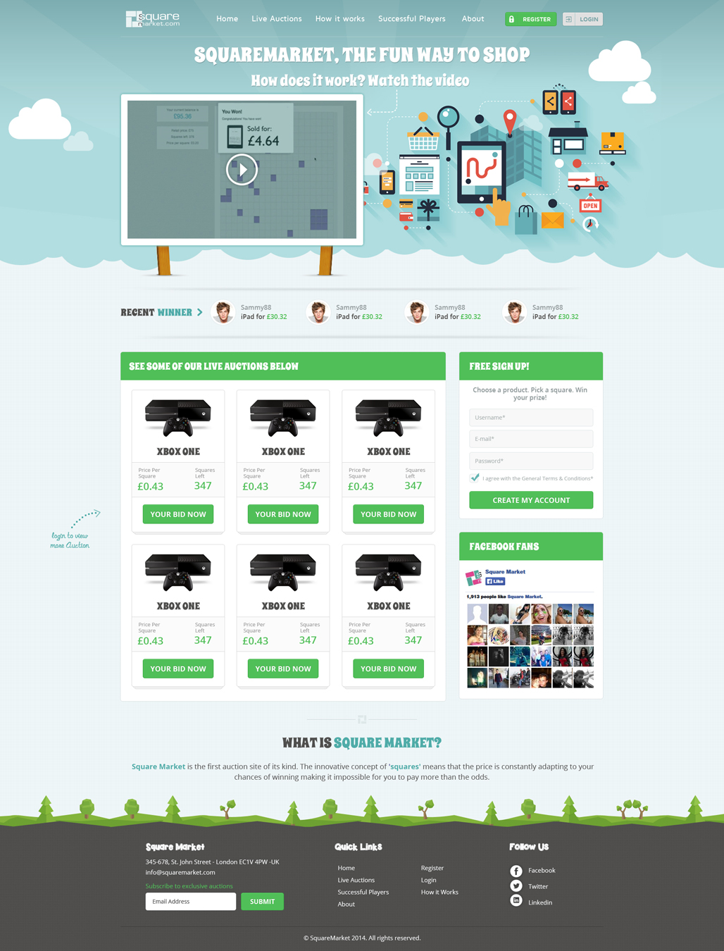 Diseño Web por Hashim Creetto para este proyecto | Diseño #4426430
