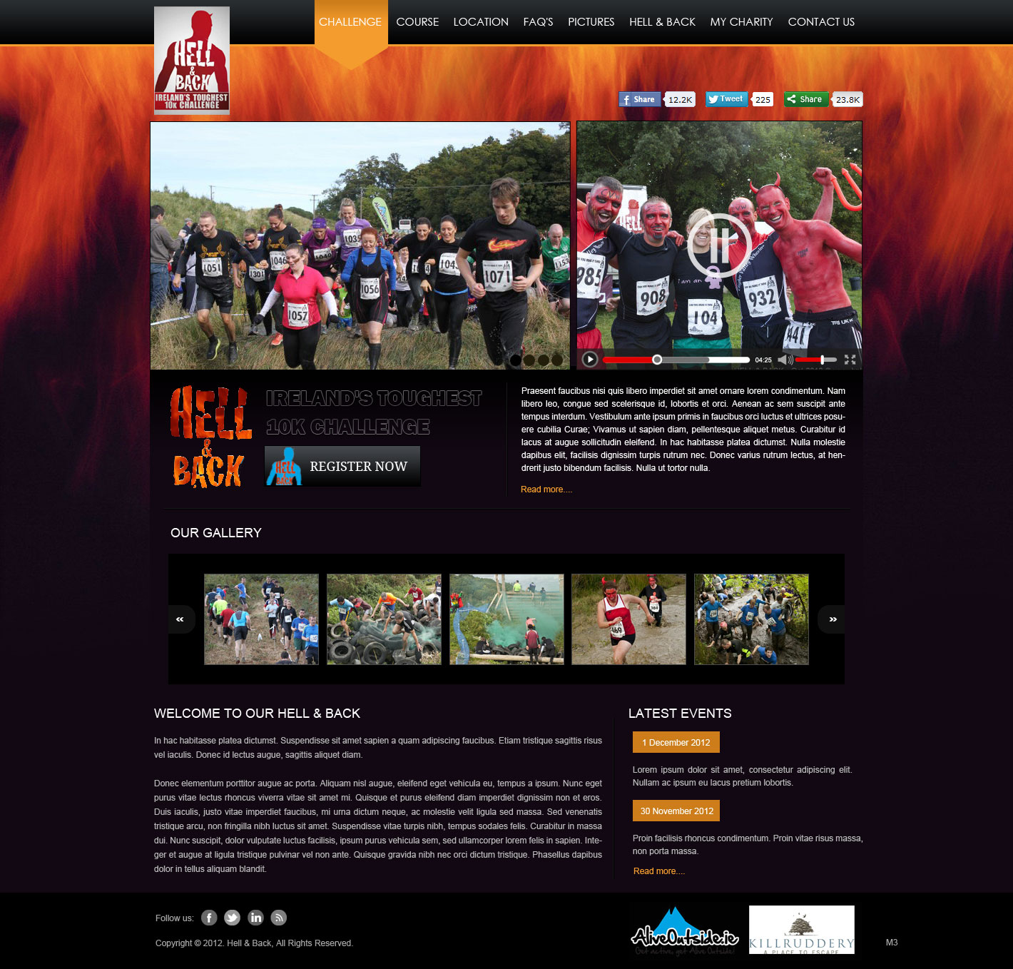 Web Design by pb for Alive Outside | Design #1249497
