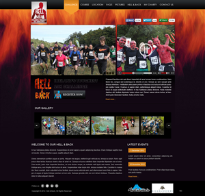 Web Design par pb pour Alive Outside | Design : #1249497