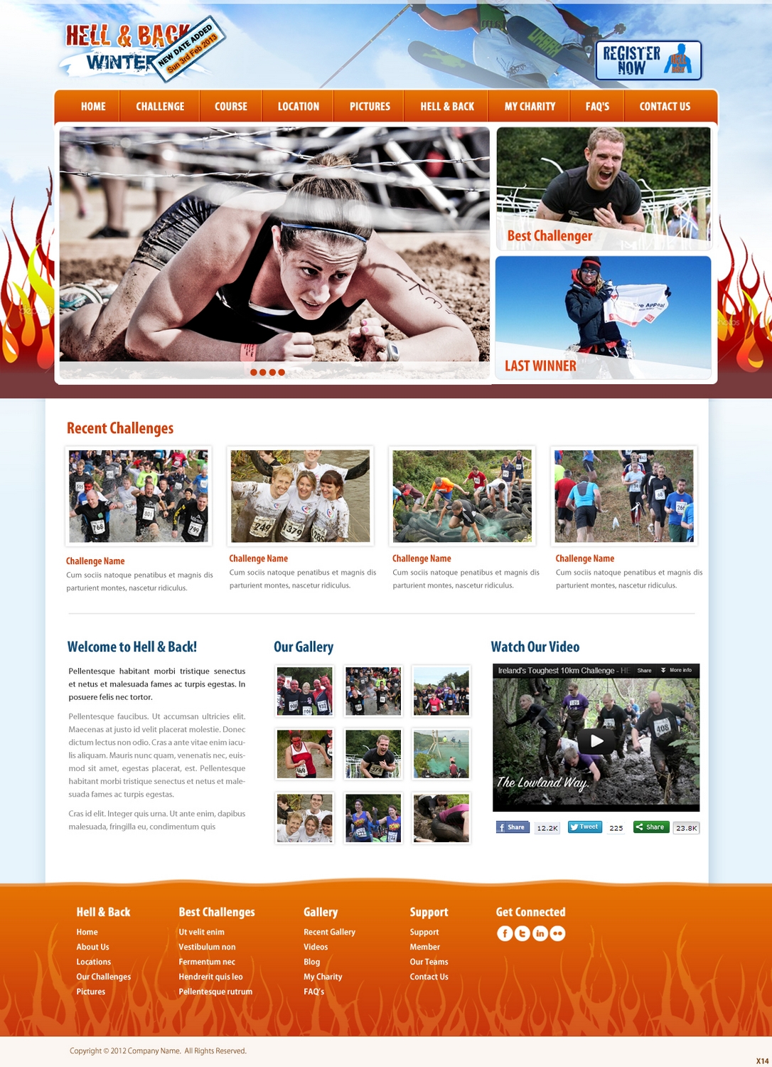 Web Design by pb for Alive Outside | Design #1249507