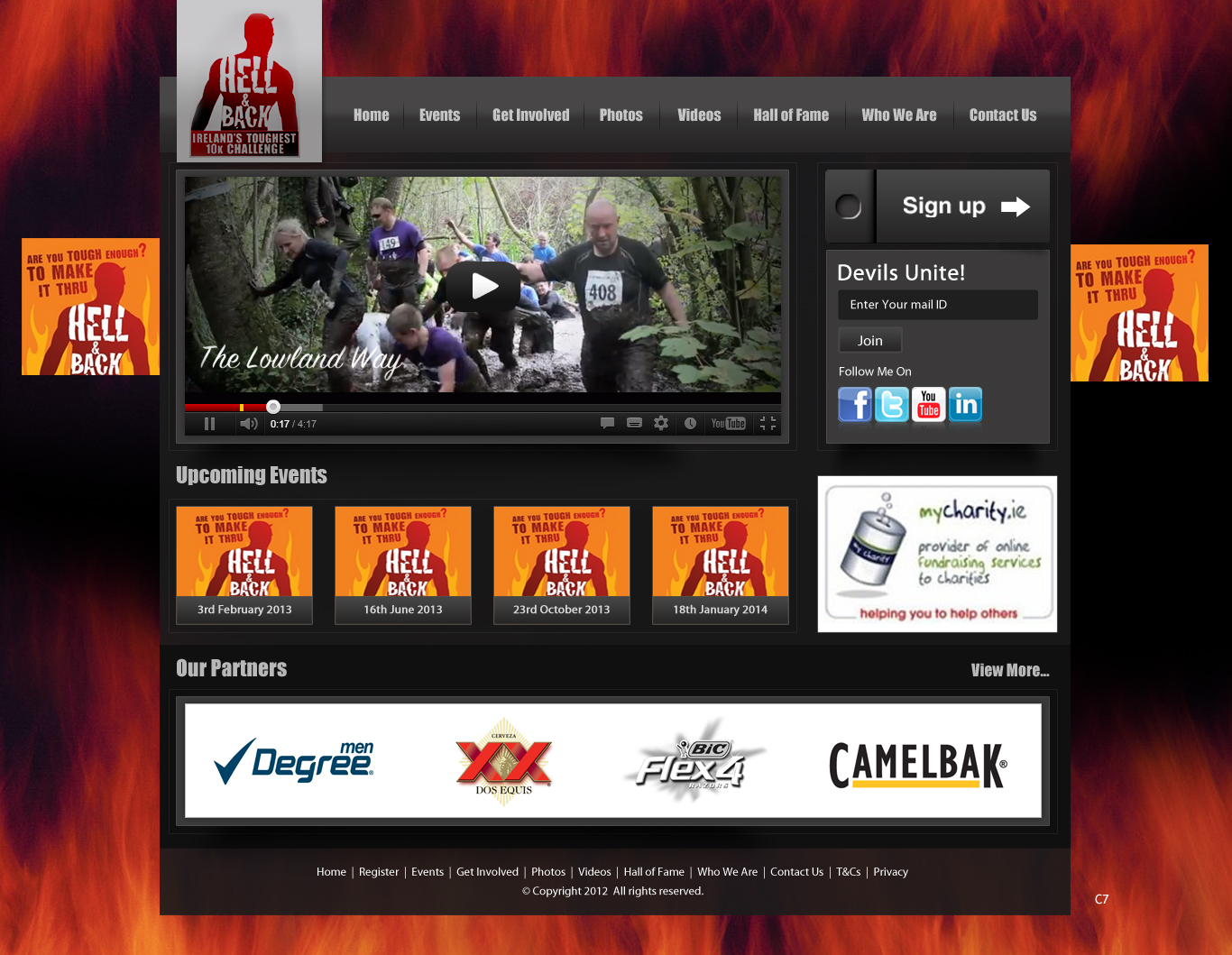Diseño Web por pb para Alive Outside | Diseño #1257274