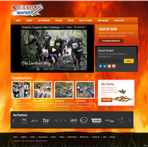 Diseño Web por pb para Alive Outside | Diseño: #1257278