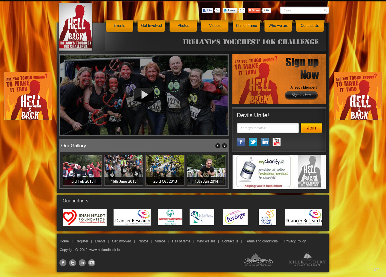 Web Design par pb pour Alive Outside | Design #1257283