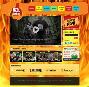 Diseño Web por pb para Alive Outside | Diseño: #1282097