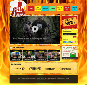 Diseño Web por pb para Alive Outside | Diseño: #1285925