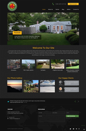 Web Design by pb for this project | Design: #4388559