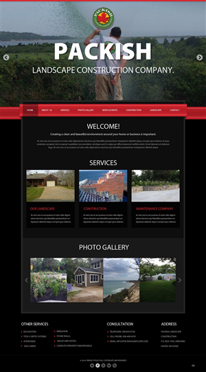 Web Design by pb for this project | Design: #4388562