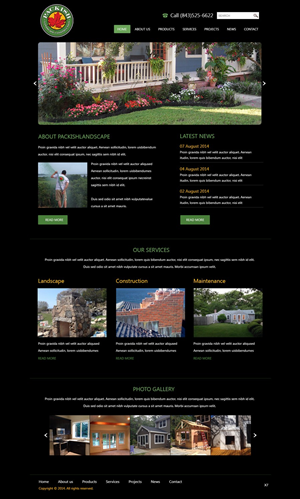 Web Design by pb for this project | Design: #4388585