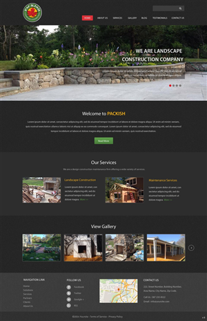 Web Design by pb for this project | Design: #4388588