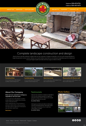 Web Design by pb for this project | Design #4388590