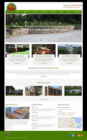 Web Design by pb for this project | Design: #4396928