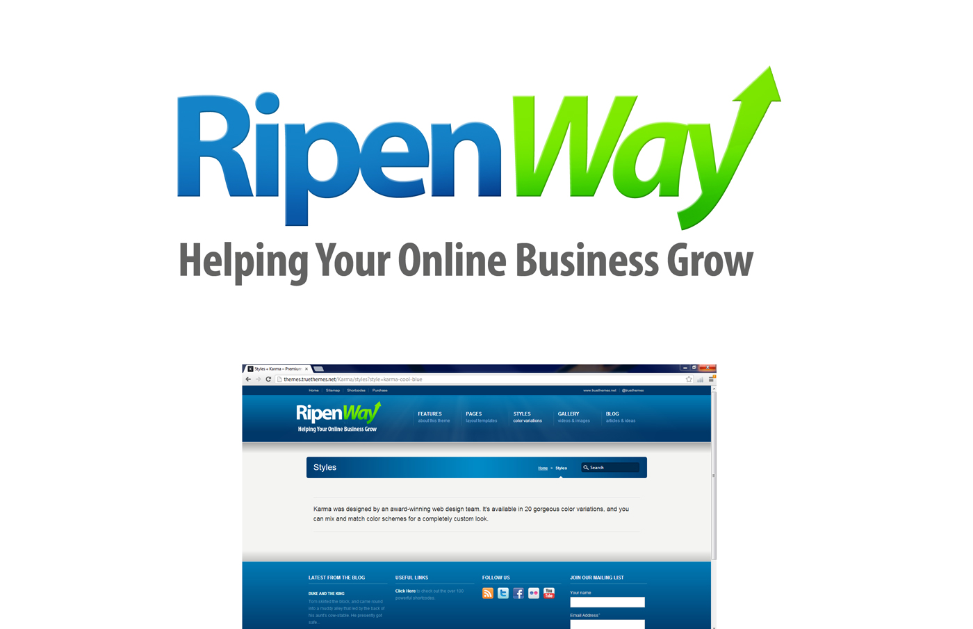 Logo Design by Jason Vantran for RipenWay | Design #1276623